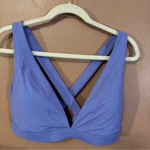 Athleta size XL Riptide Bikini Top Dark Adonis Blue